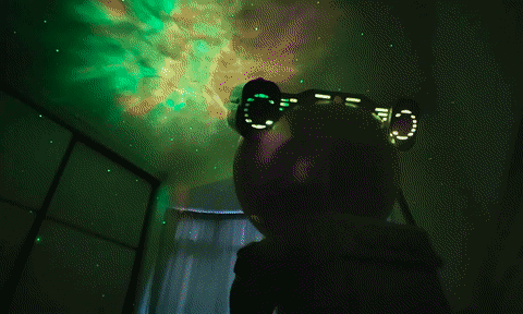 Astronaut galaxy projektor